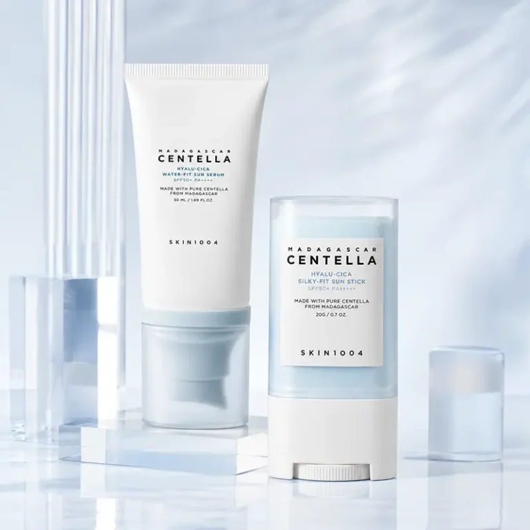 MADAGASCAR CENTELLA HYALU-CICA SILKY-FIT SUN STICK + MADAGASCAR CENTELLA HYALU-CICA WATER-FIT SUN SERUM